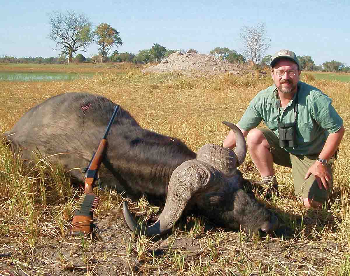 Practice with a .375 H&H and reduced loads made standard loads easier to shoot accurately while hunting Cape buffalo.